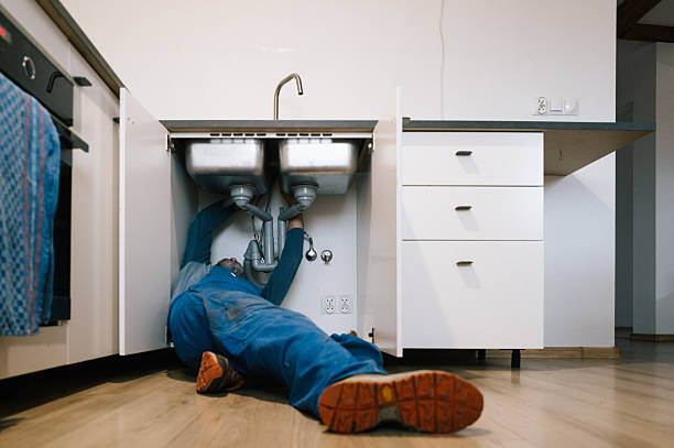 Professional Drain Cleaning technician working in Albertville, MN